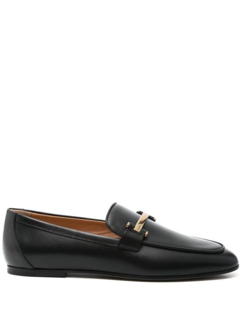 Tod's Tod's Women Branded Metal Bar Leather Loafers