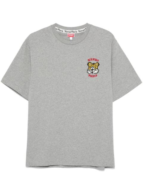 KENZO Kenzo Men Kenzo Verdy Market Embroidered Cotton T-Shirt