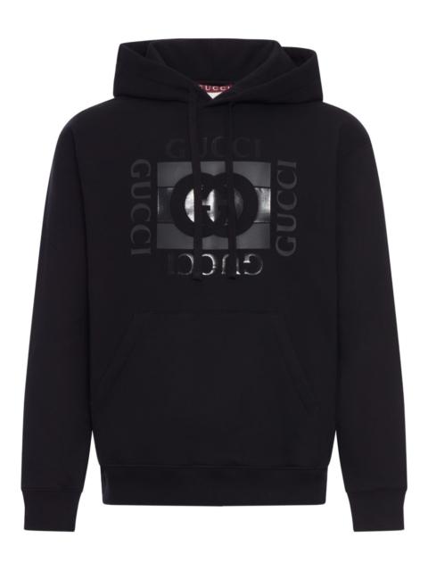GUCCI Gucci Men Logo Cotton Hoodie