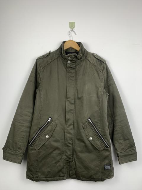 Other Designers Japanese Brand - Vintage Stooge & Co Multi Pocket Zip Up Jacket J0480