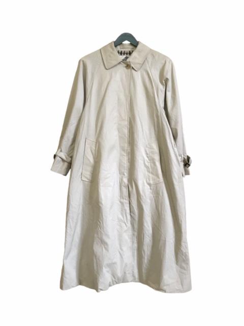 Other Designers Aquascutum Plaid Lining Long Trench Coat