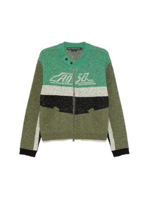 logo cardigan
