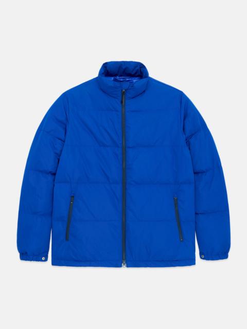 J. PRESS ROYAL BLUE DOWN PUFFER JACKET - TRIM FIT