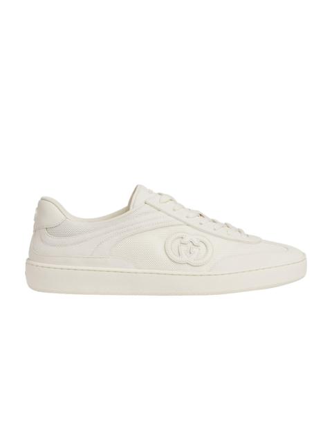 GUCCI Gucci G74 'Interlocking G - White Suede'