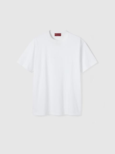 GUCCI Cotton jersey T-shirt with embroidery