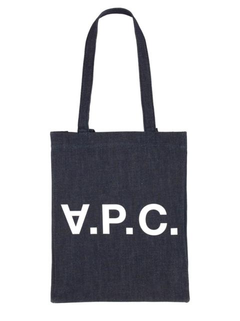A.P.C. A.P.C. Men Denim Tote Bag