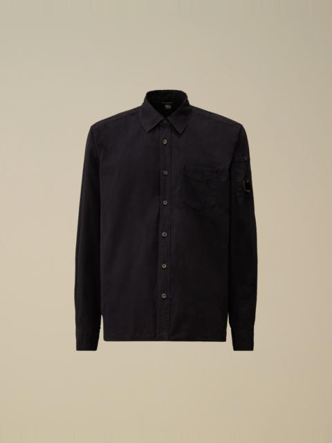 C.P. Company Microreps Peached Long Sleeve Button Shirt