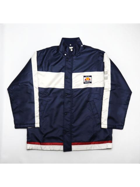 Other Designers Vintage - ELLESSE Big Logo Spellout Coat Hoodie Windbreaker Jacket
