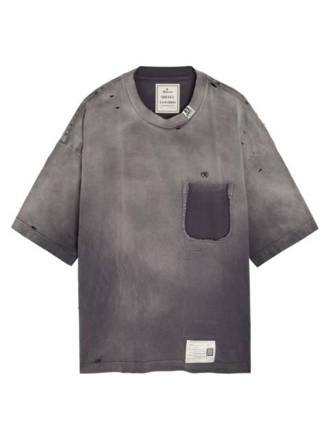 Maison MIHARAYASUHIRO Maison Mihara Yasuhiro Distressed Cotton T-shirt