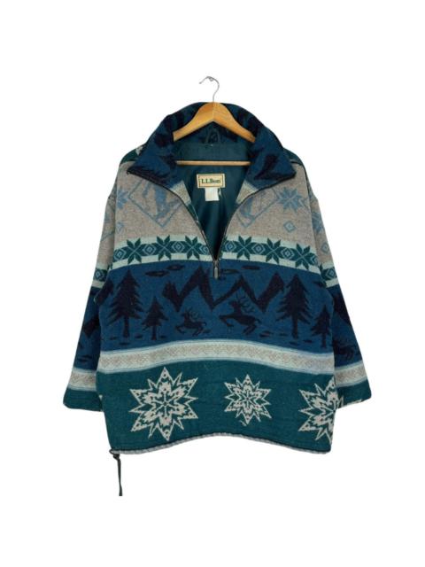 Vintage - 🌟LL BEAN NATIVE ANORAK ZIPPER JACKET