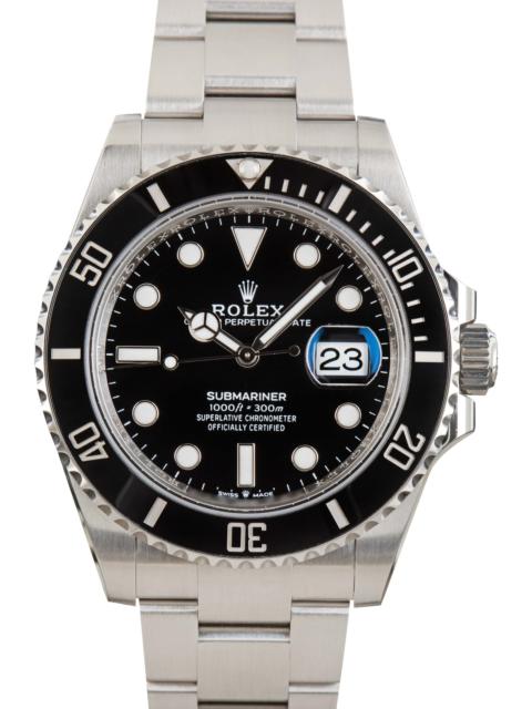 Mens Rolex Submariner 126610 Black Dial