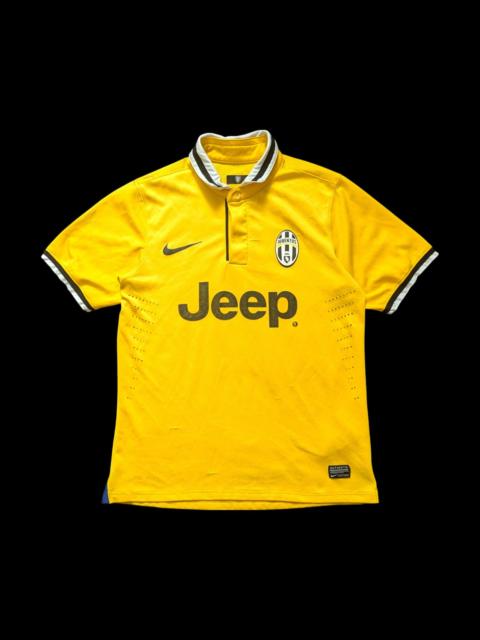 Nike Nike 2013-14 Juventus Yellow Away Men’s Soccer Jersey #21
