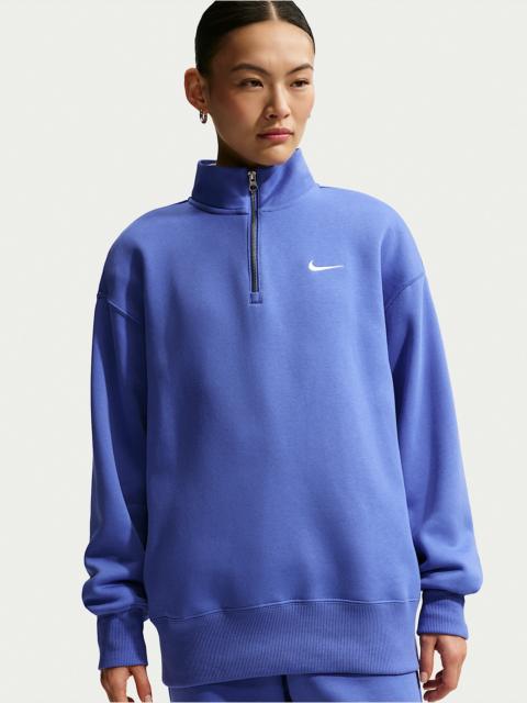Nike Nike Sportswear Phoenix Fleece Women's Oversized 1/4-Zip Long Sweatshirt