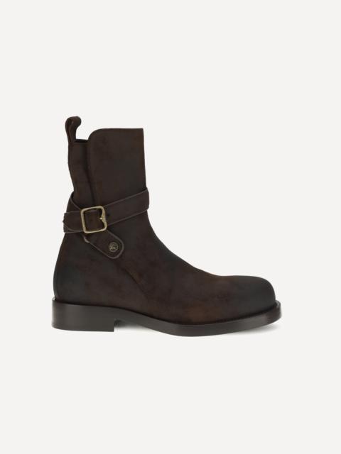 Burberry Ledger Jodphur leather Boots