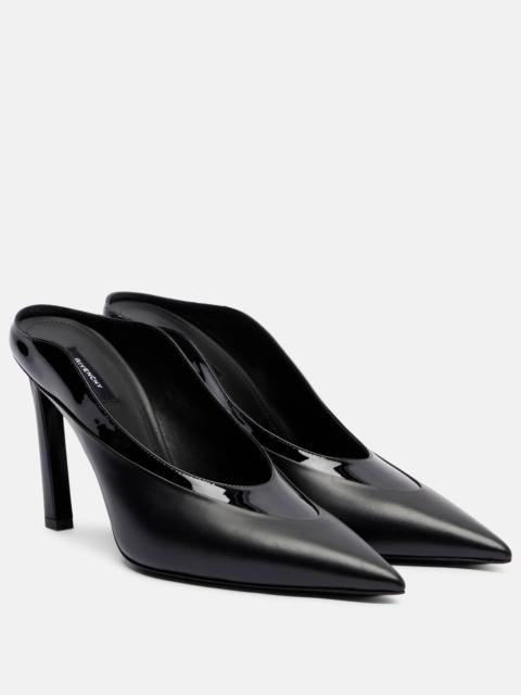 Givenchy Spiky 95 leather mules