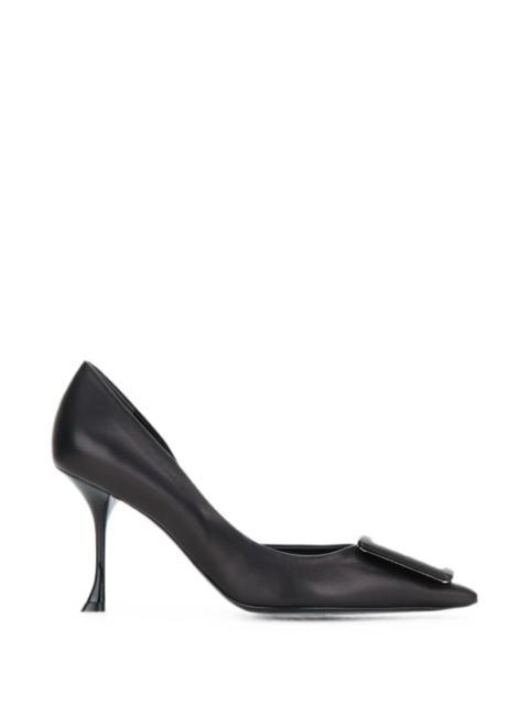 Roger Vivier Roger Vivier Women Viv Ville Leather Pumps