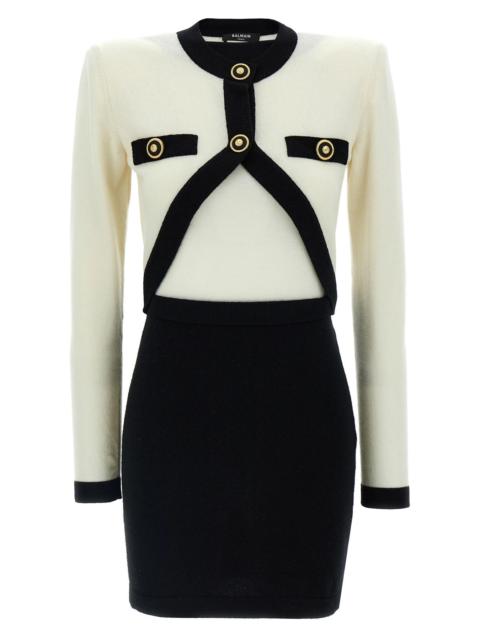 Balmain 'Filo Leone Catena' dress