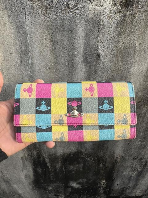 Vivienne Westwood Vivienne Westwood Orb Logo Checkered Wallet