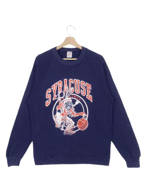 Other Designers American College - 80’s Syracuse Orange Men Sweatshirt Crewneck