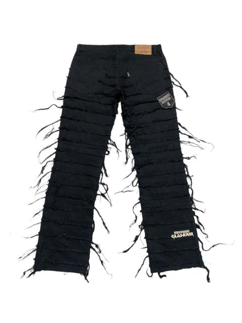 Hysteric Glamour Crust Hagi Patchwork Jeans