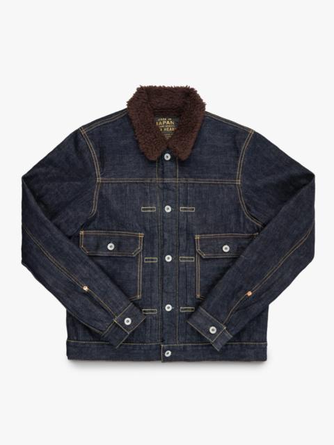 Iron Heart 16OZ SELVEDGE DENIM FLEECE LINED TYPE II - INDIGO