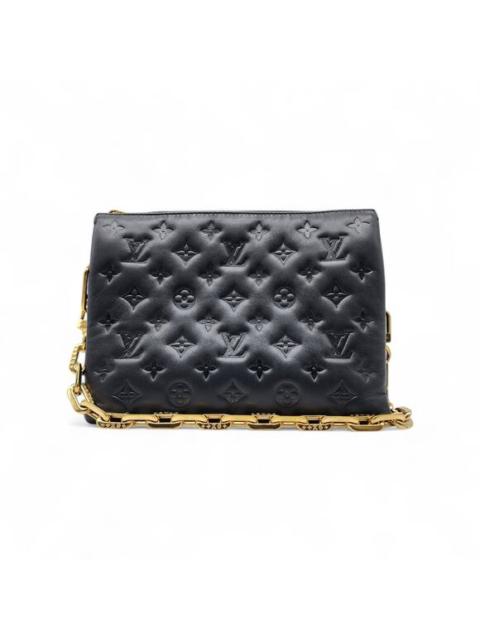 Louis Vuitton Louis Vuitton Coussin MM Monogram Leather Shoulder Bag Clutch in Black - mint