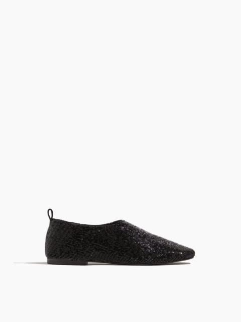 A.EMERY Pia Beaded Flat in Black