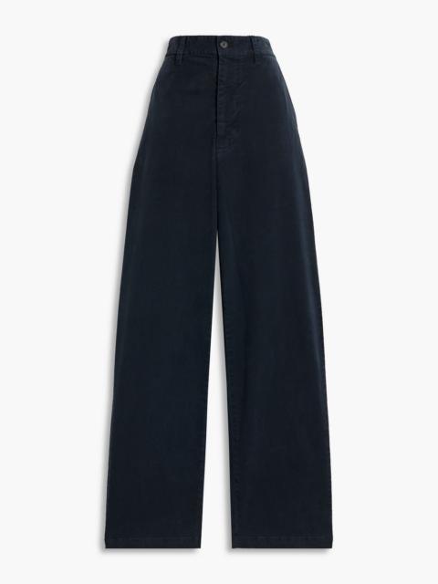 NILI LOTAN Eliot cotton-blend twill straight-leg pants