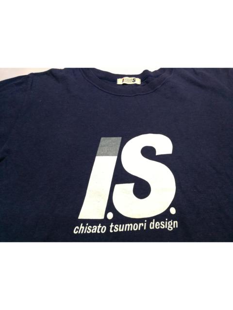 Other Designers Very Rare - I.S. Big Logo Tsumori Chisato Issey Miyake Studio Tee