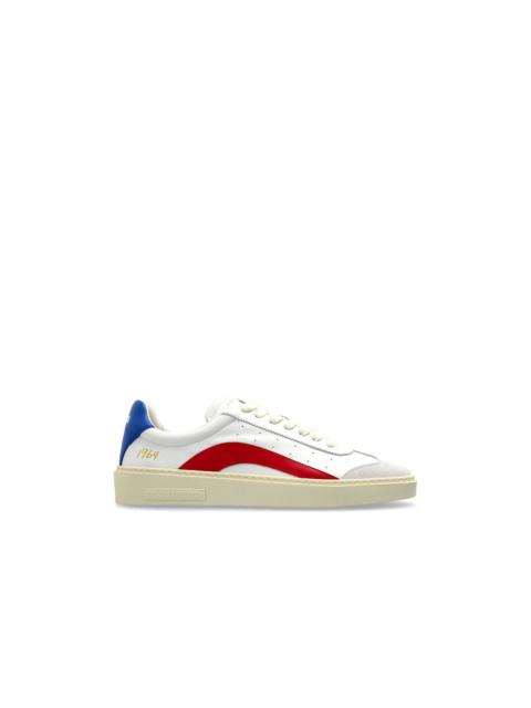 DSQUARED2 DSQUARED2 Rider White Leather New And Authentic (Men's size: