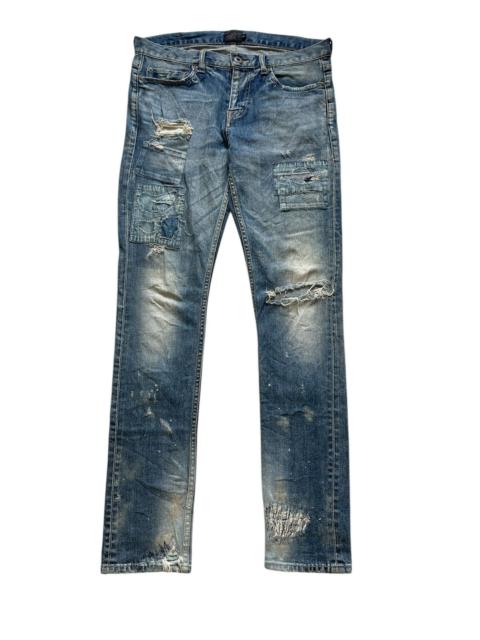 Other Designers Vintage Jackrose Distressed Inspired Amiri Jeans