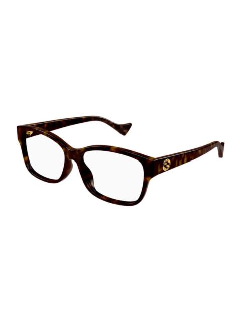 GUCCI Gucci Ladies Black Square Eyeglass Frames GG1259OA 002