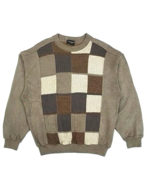 Other Designers Vintage - RARE! VTG DESTINARE UOMO PATCHWORK KNITWEAR