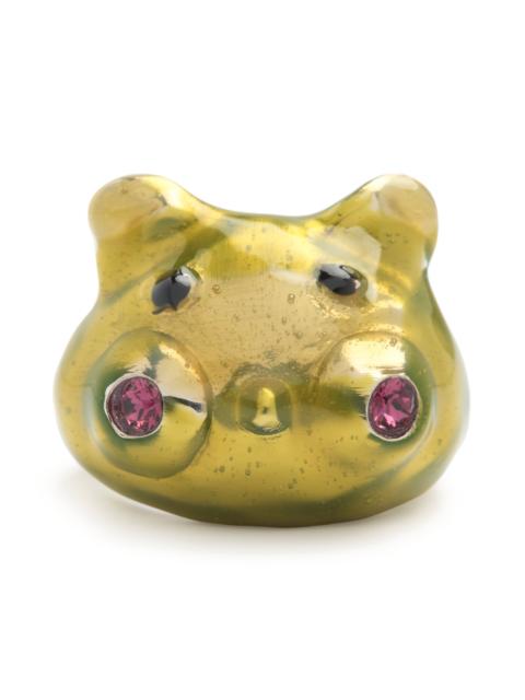 Collina Strada LIME BUG RING