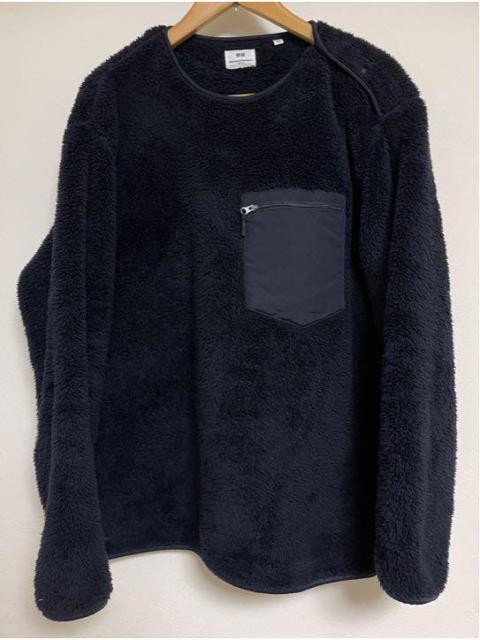 Engineered Garments Uniqlo x Engineered Garment Fleece Sherpa black sweaters