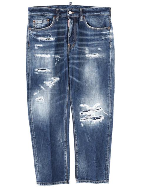 DSQUARED2 Dsquared Men Jeans With "Destroyed" Details