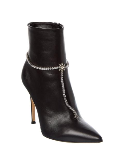 Gianvito Rossi Gianvito Rossi Brilliant 105 Leather Bootie