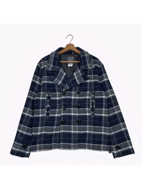 Other Designers Japanese Brand - Octopus Army Tartan Double Breasted Jacket