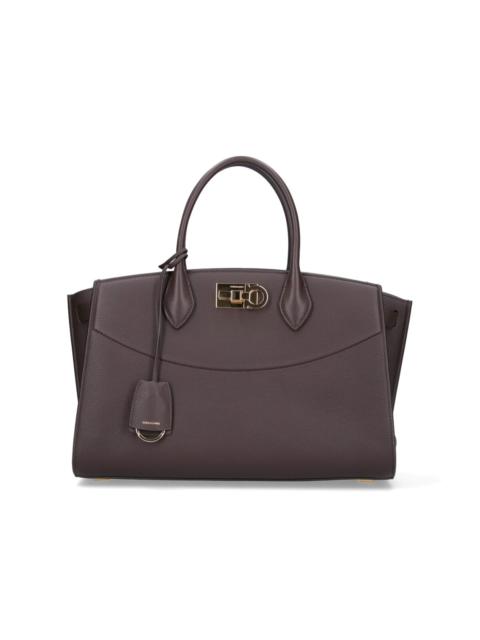 FERRAGAMO 'STUDIO SOFT' LARGE BAG