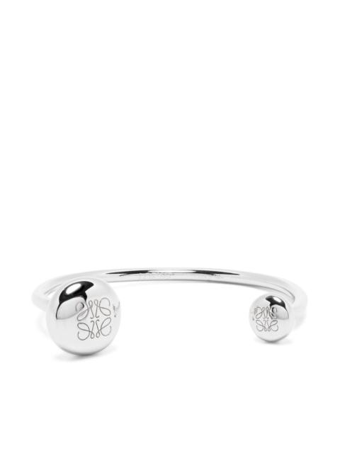 Loewe Women Anagram Silver Bracelet
