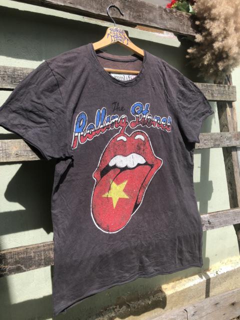 Other Designers Amplified - RARE The Rolling Stones x Amplified Big Logo Tees