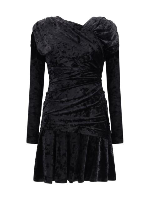 GANNI Ganni Women Ruched Mini Dress