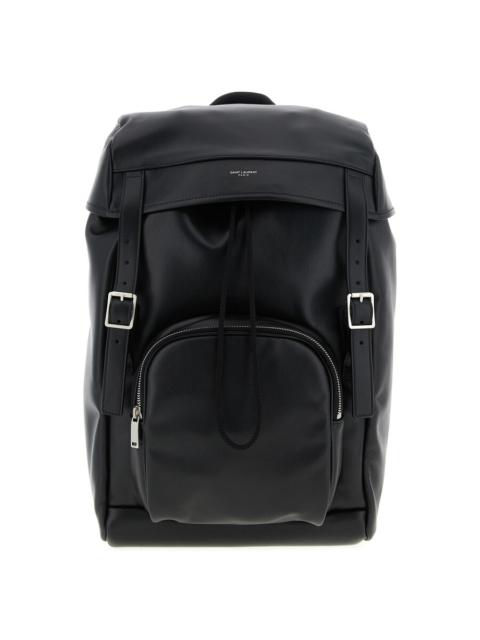 SAINT LAURENT Saint Laurent Leather Backpack