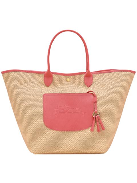 Longchamp Le Pliage Collection L Basket bag Blush - Canvas