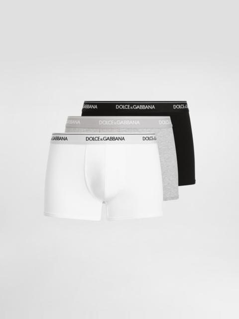 Dolce & Gabbana 3-pack of regular-fit stretch jersey boxers