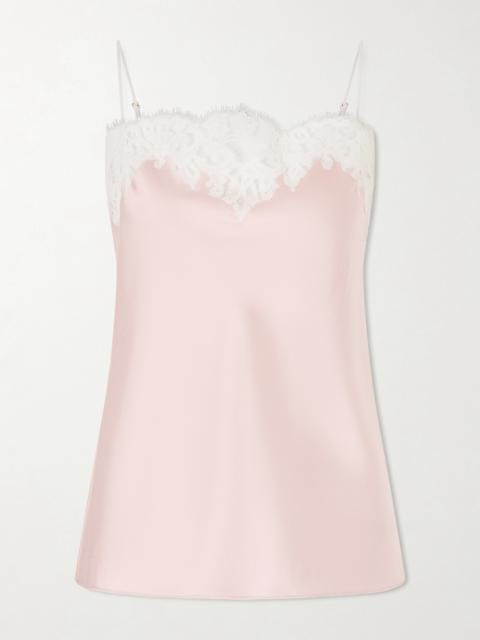 Stella McCartney Lace-trimmed Satin Camisole