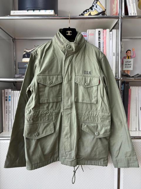 Supreme Supreme Army Green Four-Pocket Popeye Print Jacket