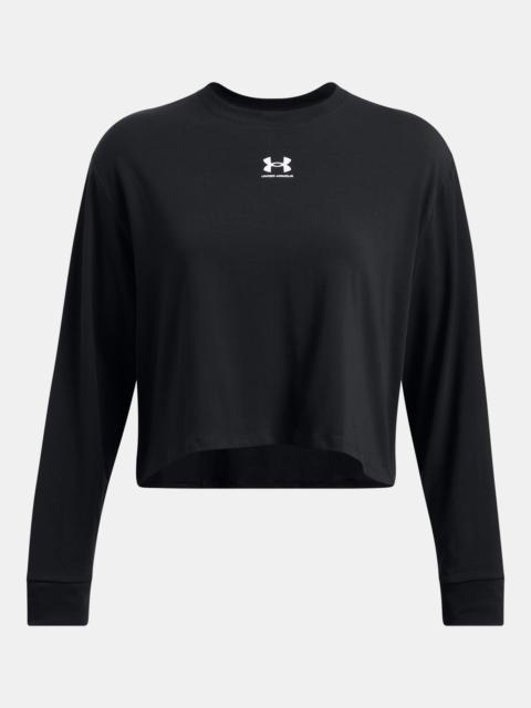 Under Armour Women's UA Rival Boxy Long Sleeve