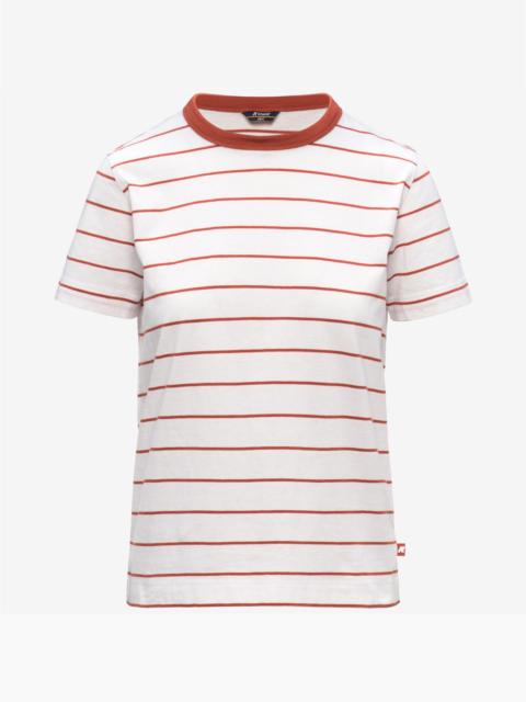K-WAY ELODIE MID STRIPES JERSEY