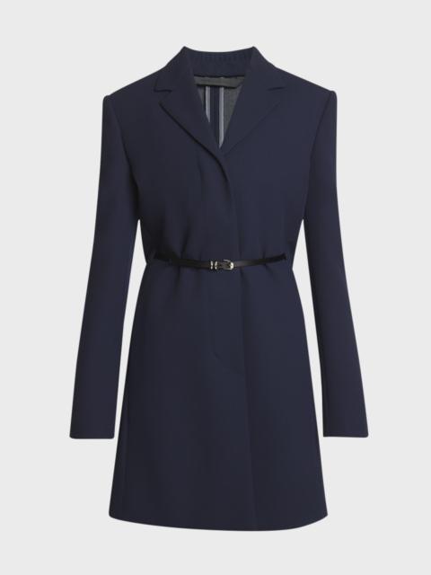 Belted Virgin Wool Coat